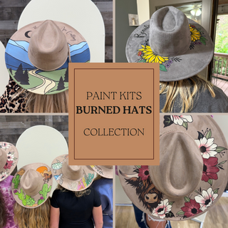 DIY Custom Burned Hats