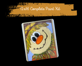 SCARECROW CARL - DIY Canvas Paint Kit
