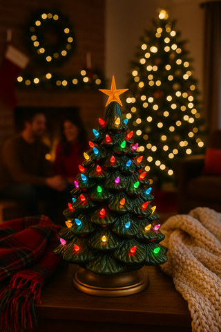 11/06/2025 6-8PM - Vintage Ceramic Christmas Tree - Paint Party Ticket