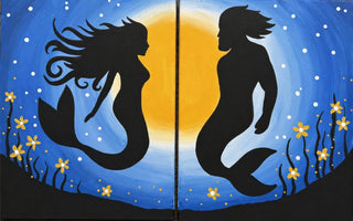 💕 Date Night: 2 Canvas Paint Party (Ticketed, Live Event)