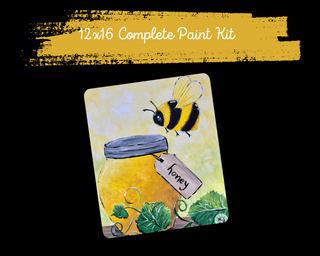 HONEY JAR - DIY Canvas Paint Kit