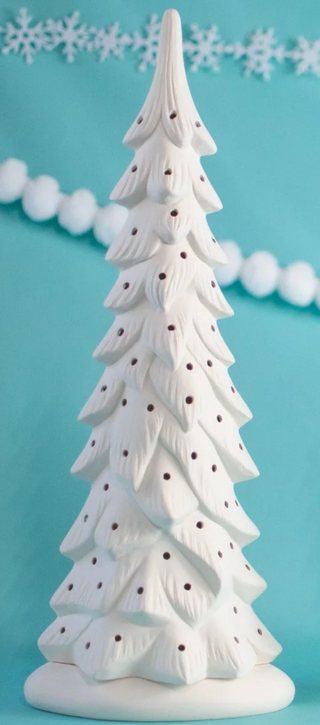 Wispy Christmas Tree - DIY Ceramics