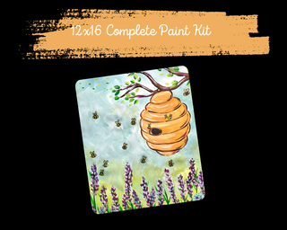 LETS HIVE - DIY Canvas Paint Kit