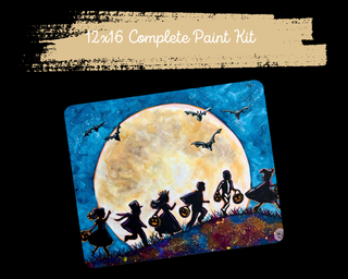 TRICK OR TREAT - DIY Canvas Paint KIT