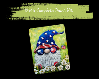 USA GNOME - DIY Canvas Paint KIT