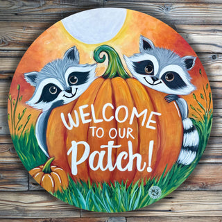 "Welcome to our Patch" - Paint Party - 9/18/2025 6PM - Canvas or Door Hanger?