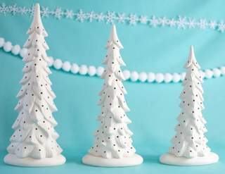 Wispy Christmas Tree - DIY Ceramics