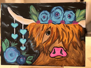Highland Cow - Valentine