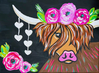 Highland Cow - Valentine